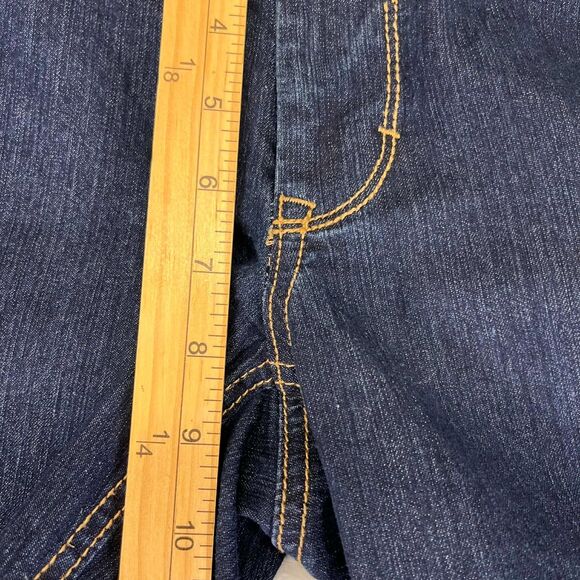 Old Navy Jeans Womens Size 16 Bootcut Dark Wash Stretch Denim Plus Western Boho - Picture 7 of 8